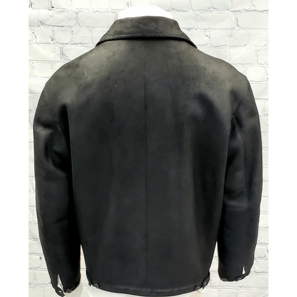 SOLD! Seraphin Jacket Leather Shearling - Picture 4 of 13